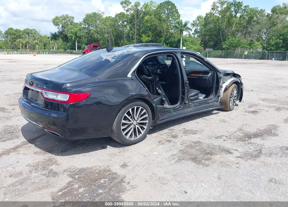 2019 LINCOLN CONTINENTAL SELECT VIN: 1LN6L9SK3K5605488