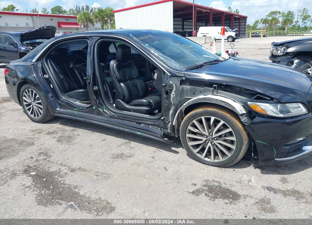 2019 LINCOLN CONTINENTAL SELECT VIN: 1LN6L9SK3K5605488