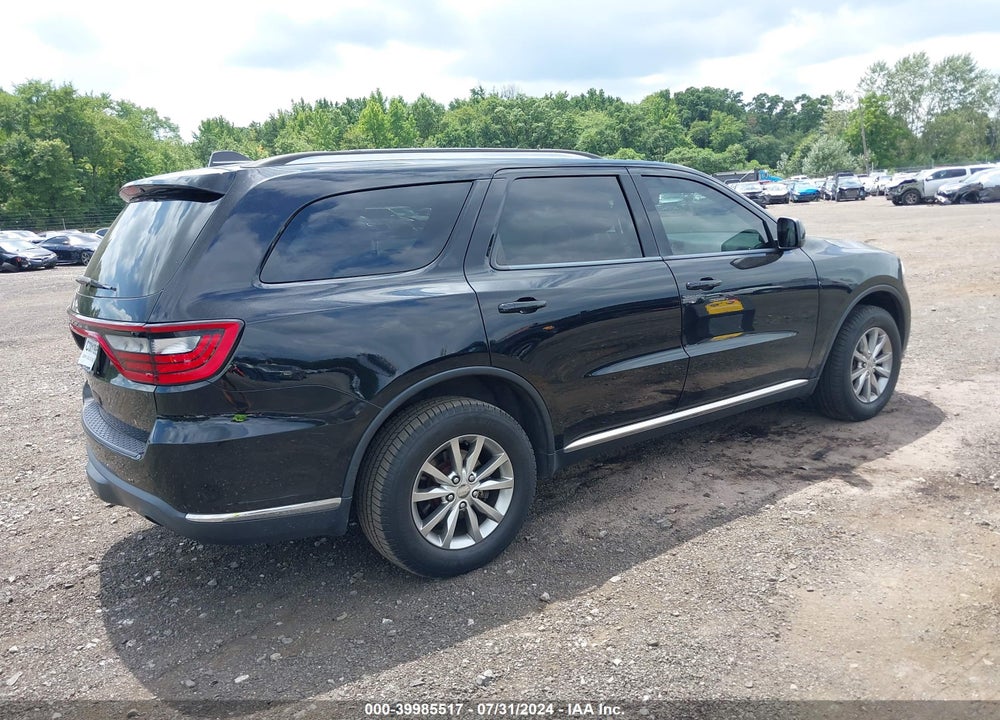 2017 DODGE DURANGO SXT AWD VIN: 1C4RDJAG2HC937441