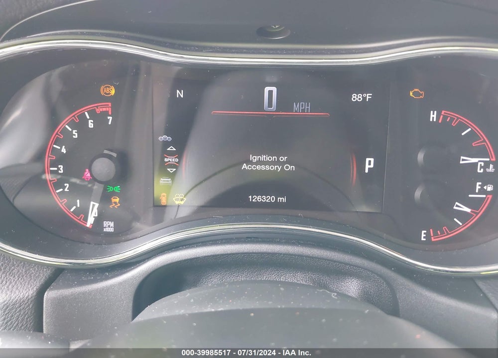 2017 DODGE DURANGO SXT AWD VIN: 1C4RDJAG2HC937441