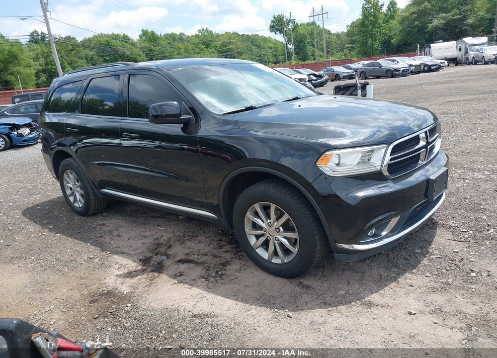 2017 DODGE DURANGO SXT AWD VIN: 1C4RDJAG2HC937441