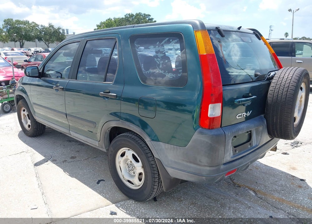2003 HONDA CR-V LX VIN: SHSRD68473U107910