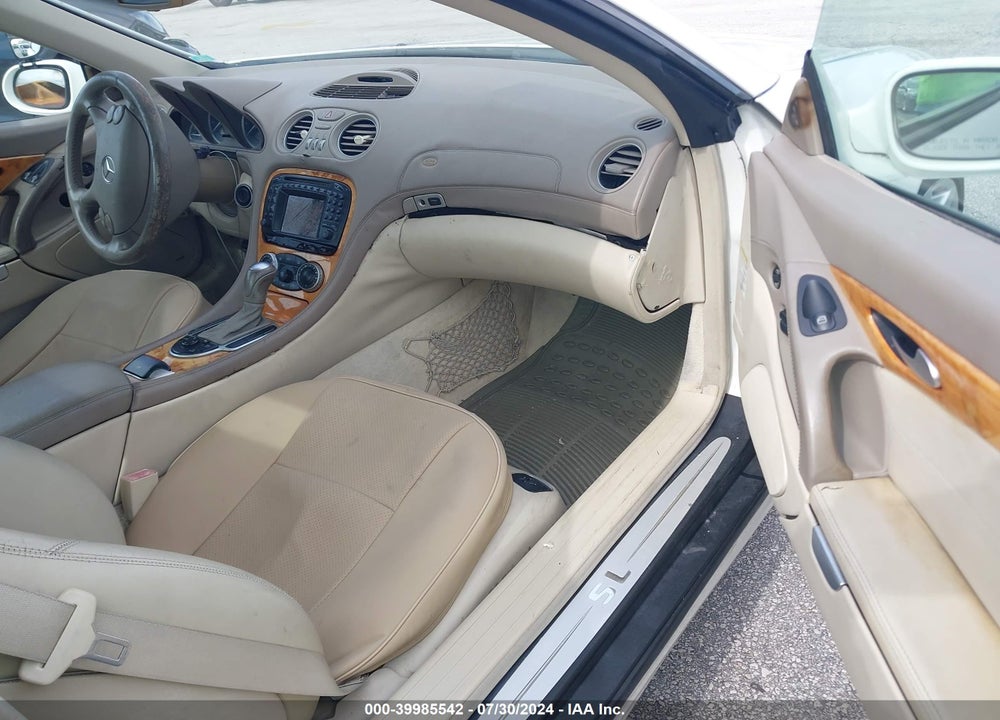2003 MERCEDES-BENZ SL 500 VIN: WDBSK75F93F057967