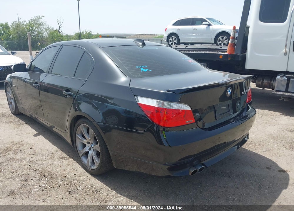 2007 BMW 550I VIN: WBANB53577CP08580