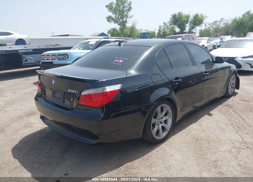 2007 BMW 550I VIN: WBANB53577CP08580