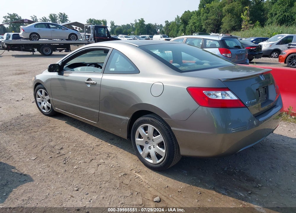 2007 HONDA CIVIC LX VIN: 2HGFG12627H545850