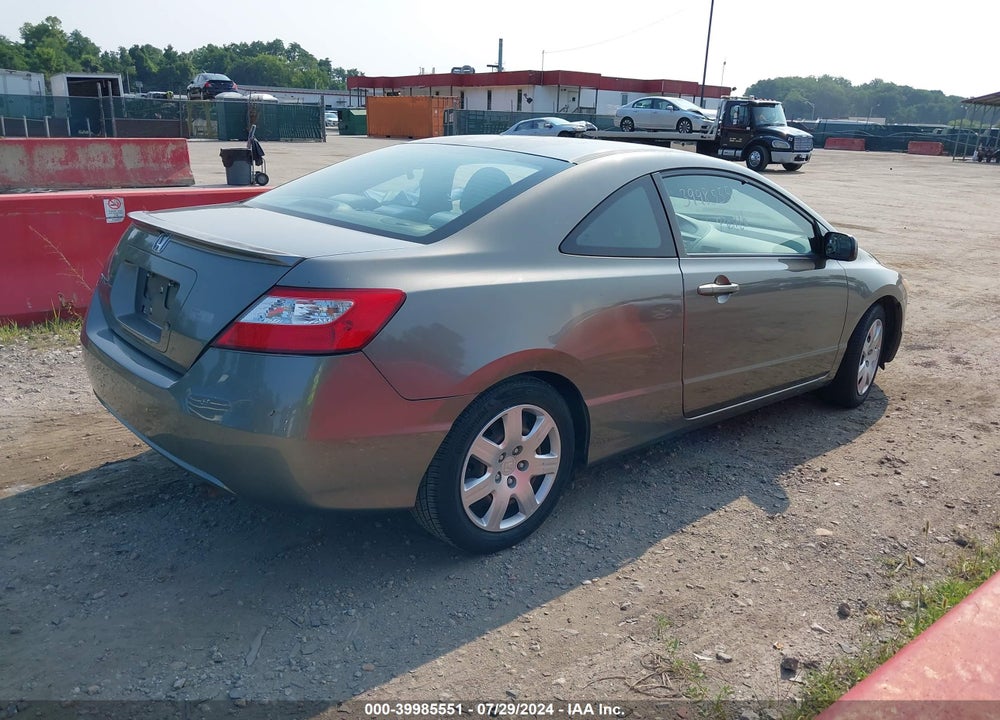 2007 HONDA CIVIC LX VIN: 2HGFG12627H545850