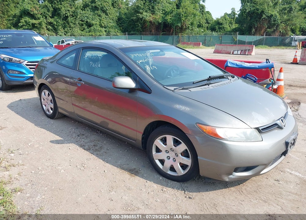 2007 HONDA CIVIC LX VIN: 2HGFG12627H545850
