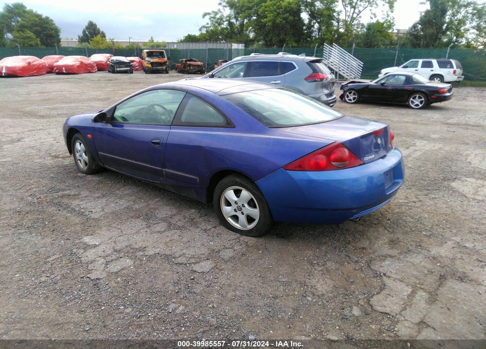 1999 MERCURY COUGAR V6 VIN: 1ZWFT61L0X5674622