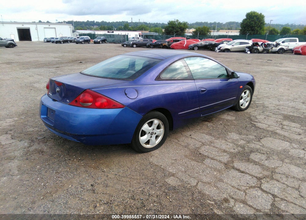 1999 MERCURY COUGAR V6 VIN: 1ZWFT61L0X5674622