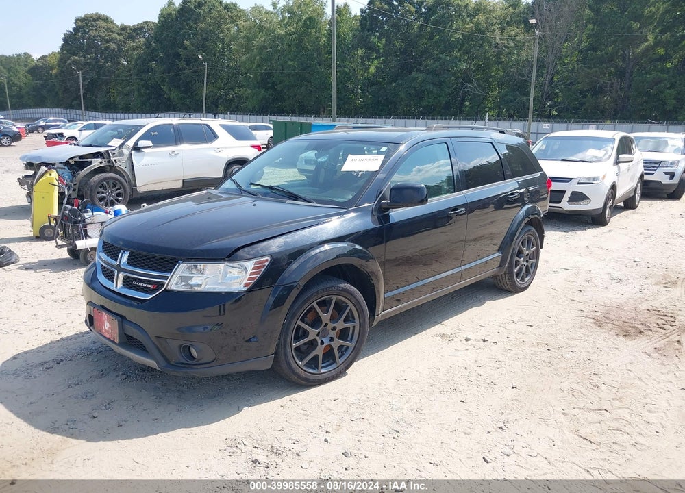 2016 DODGE JOURNEY SXT VIN: 3C4PDCBG5GT134949