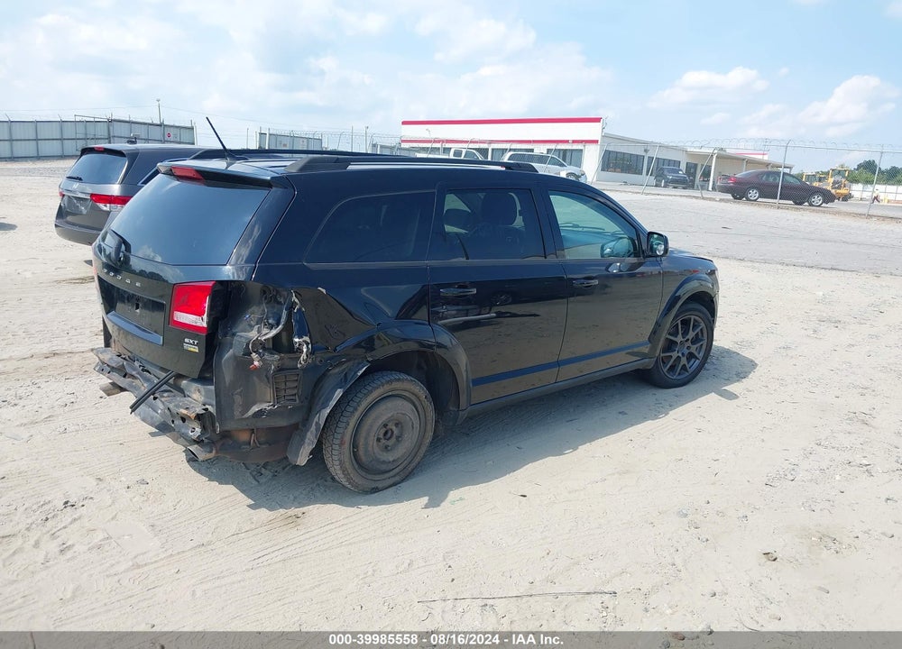 2016 DODGE JOURNEY SXT VIN: 3C4PDCBG5GT134949