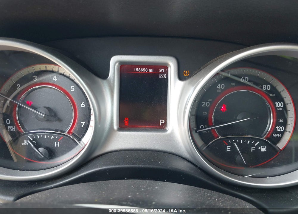 2016 DODGE JOURNEY SXT VIN: 3C4PDCBG5GT134949
