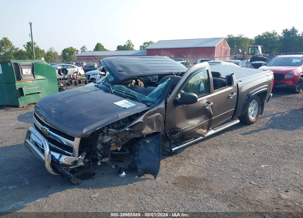 2008 CHEVROLET SILVERADO 1500 LT1 VIN: 2GCEK13J681247789