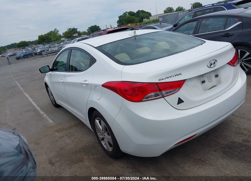 2013 HYUNDAI ELANTRA GLS VIN: 5NPDH4AE8DH430248