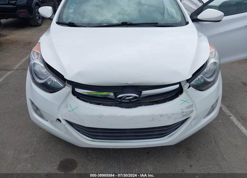 2013 HYUNDAI ELANTRA GLS VIN: 5NPDH4AE8DH430248
