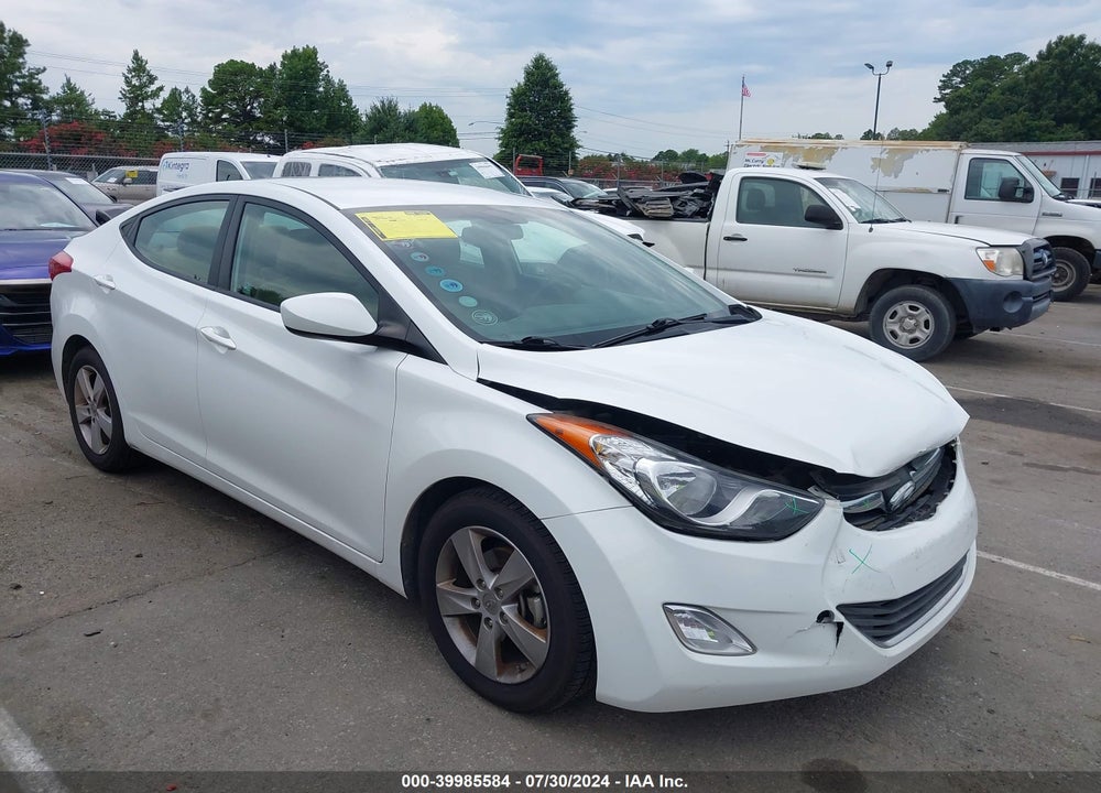 2013 HYUNDAI ELANTRA GLS VIN: 5NPDH4AE8DH430248