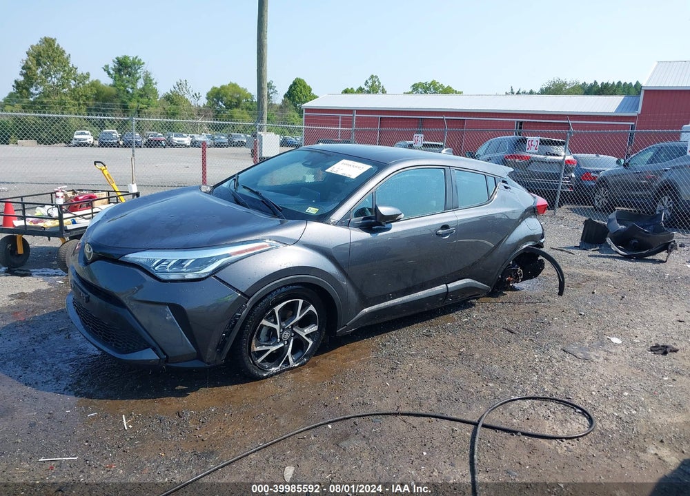 2021 TOYOTA C-HR XLE VIN: NMTKHMBX2MR138367