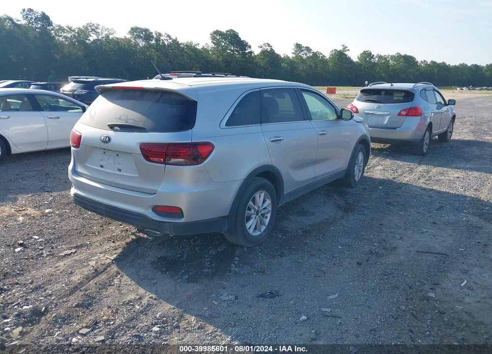 2019 KIA SORENTO 2.4L LX VIN: 5XYPG4A3XKG569025