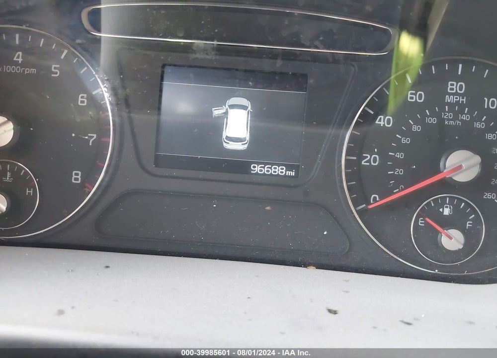 2019 KIA SORENTO 2.4L LX VIN: 5XYPG4A3XKG569025