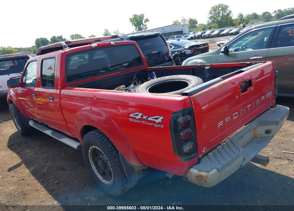 2002 NISSAN FRONTIER SC-V6 VIN: 1N6MD29Y72C327973