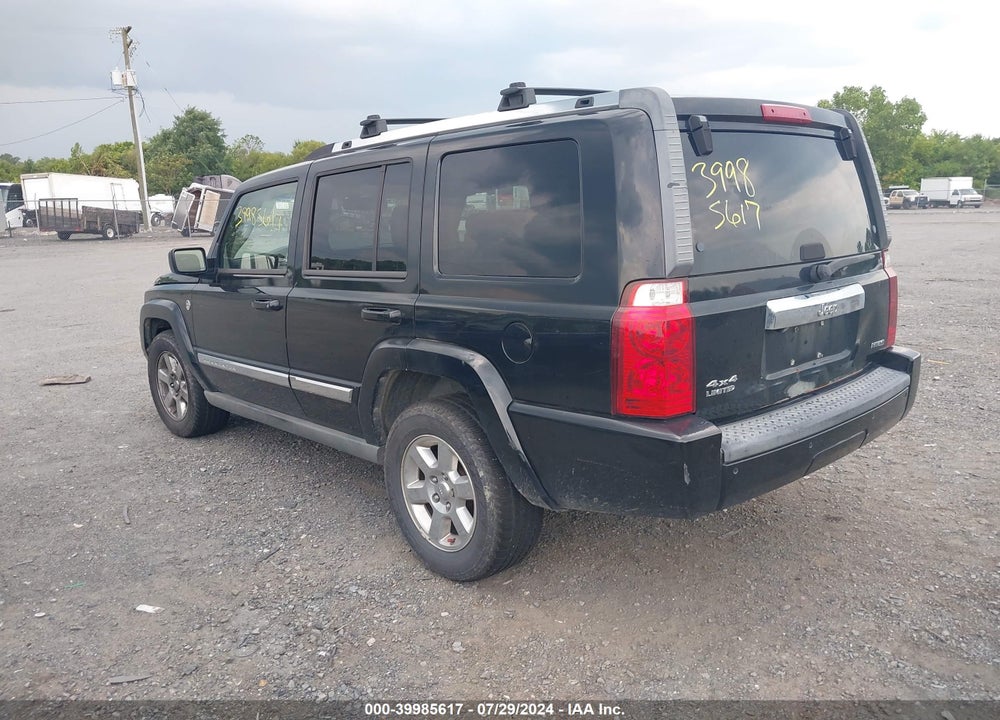 2008 JEEP COMMANDER LIMITED VIN: 1J8HG58258C155423