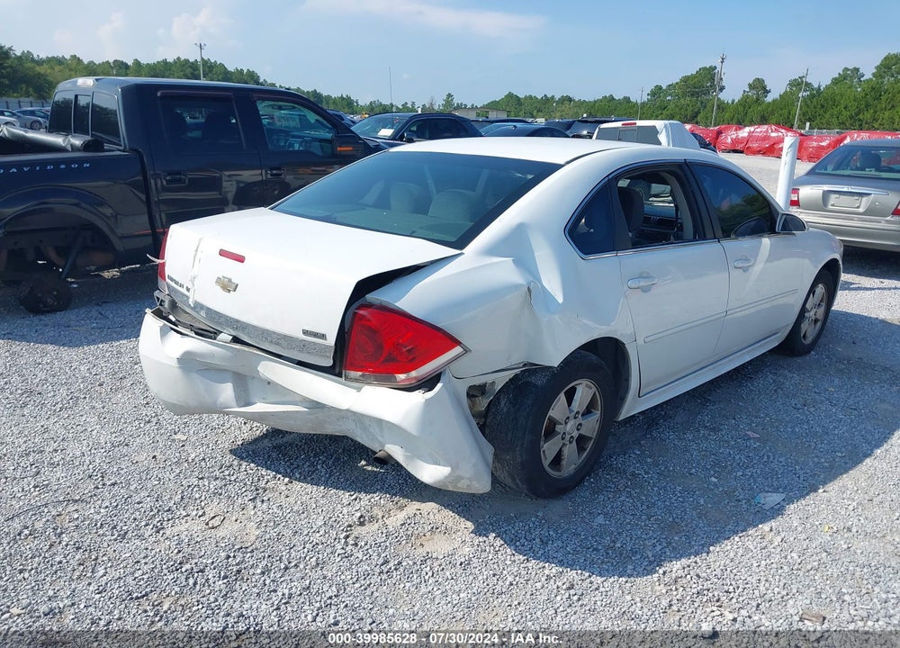 2011 CHEVROLET IMPALA LT VIN: 2G1WG5EK6B1131124