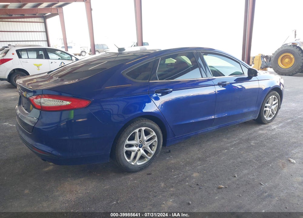 2013 FORD FUSION SE VIN: 3FA6P0H7XDR143654