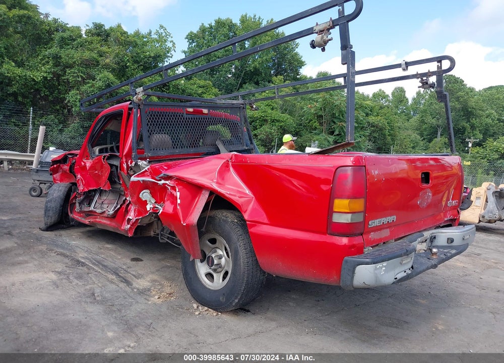 2003 GMC SIERRA 1500 WORK TRUCK VIN: 1GTEC14X53Z357491