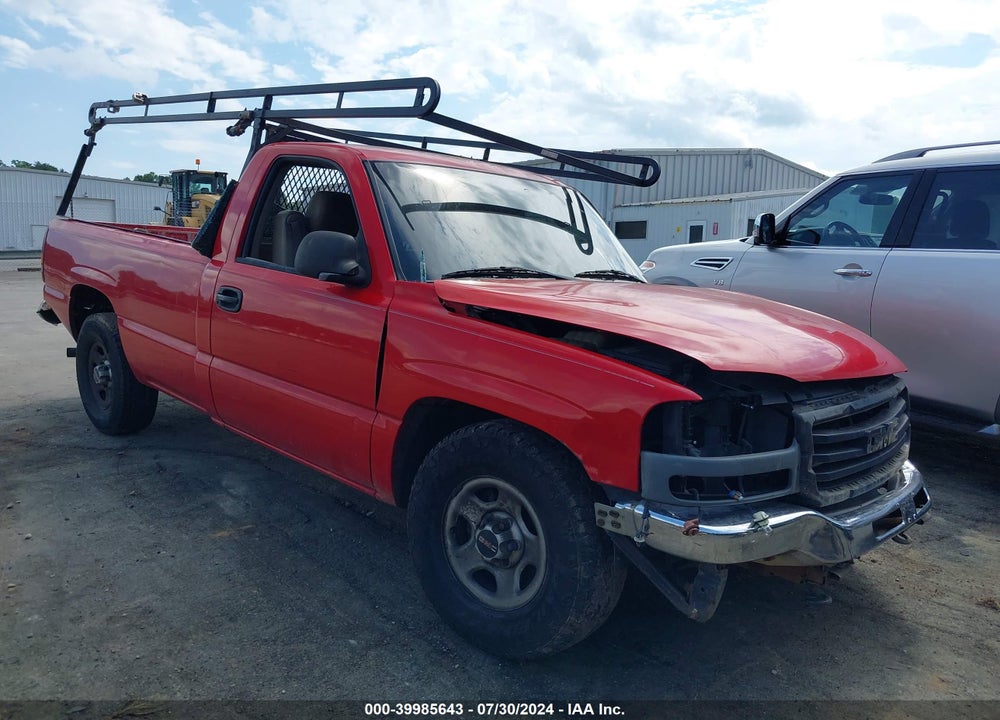 2003 GMC SIERRA 1500 WORK TRUCK VIN: 1GTEC14X53Z357491