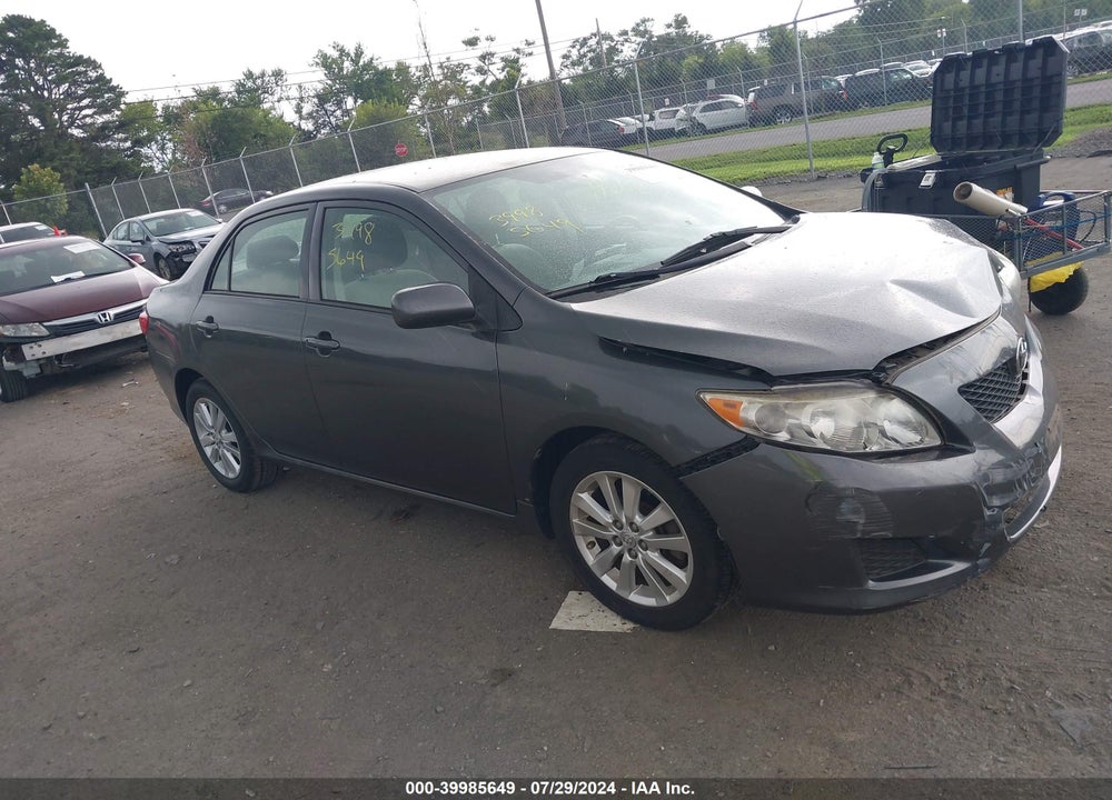 2009 TOYOTA COROLLA LE VIN: 2T1BU40E99C032710