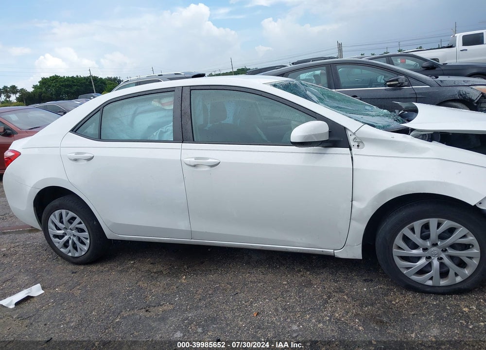 2019 TOYOTA COROLLA LE VIN: 5YFBURHE9KP913592