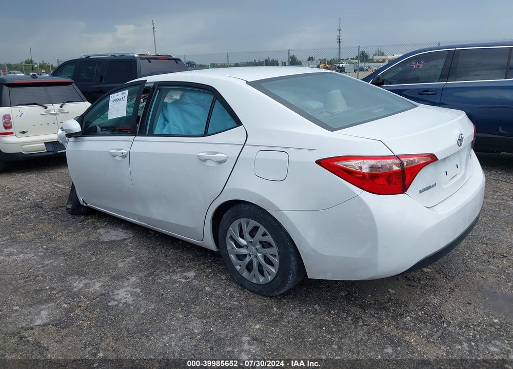 2019 TOYOTA COROLLA LE VIN: 5YFBURHE9KP913592