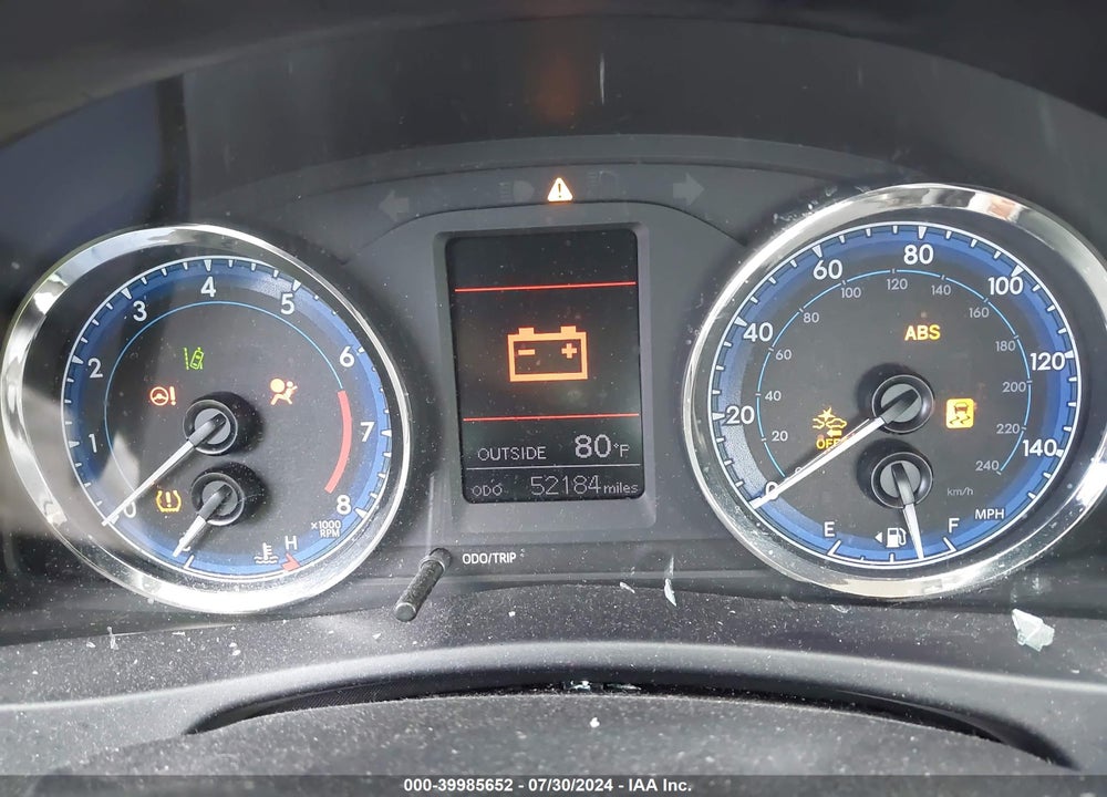 2019 TOYOTA COROLLA LE VIN: 5YFBURHE9KP913592