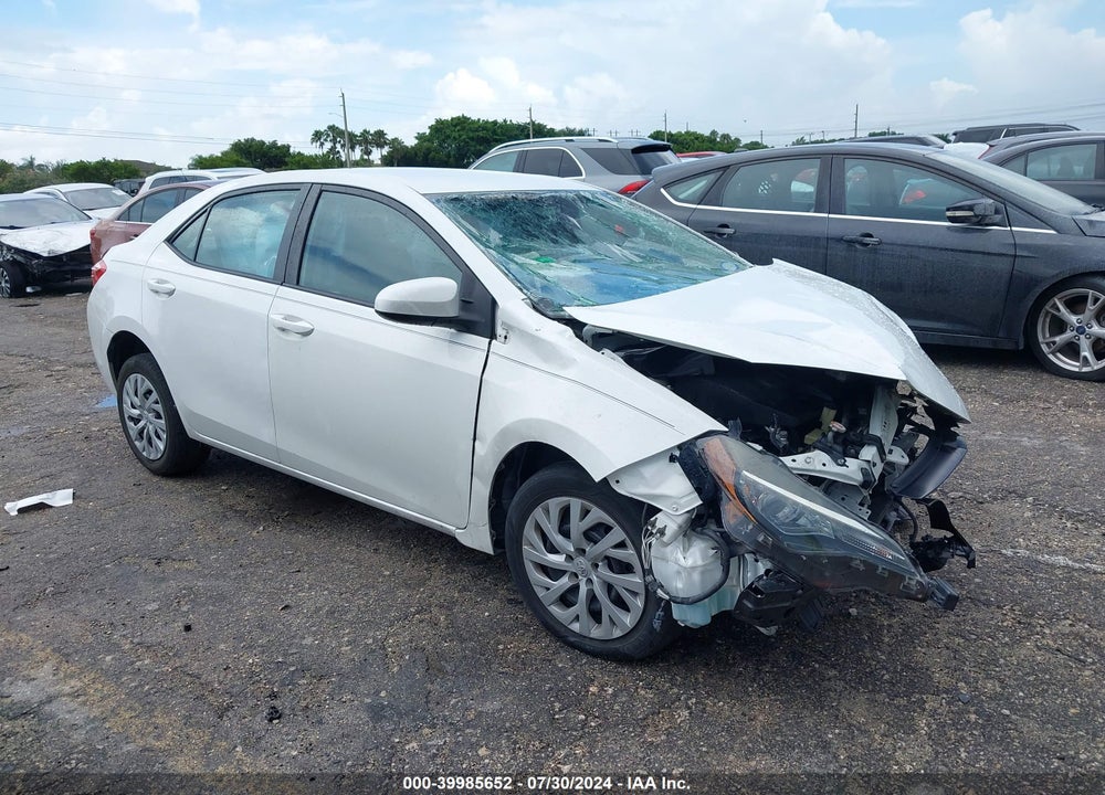 2019 TOYOTA COROLLA LE VIN: 5YFBURHE9KP913592