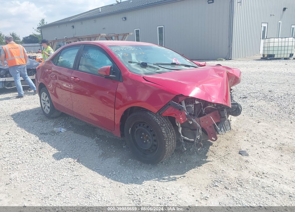 2014 TOYOTA COROLLA LE VIN: 2T1BURHE1EC041591