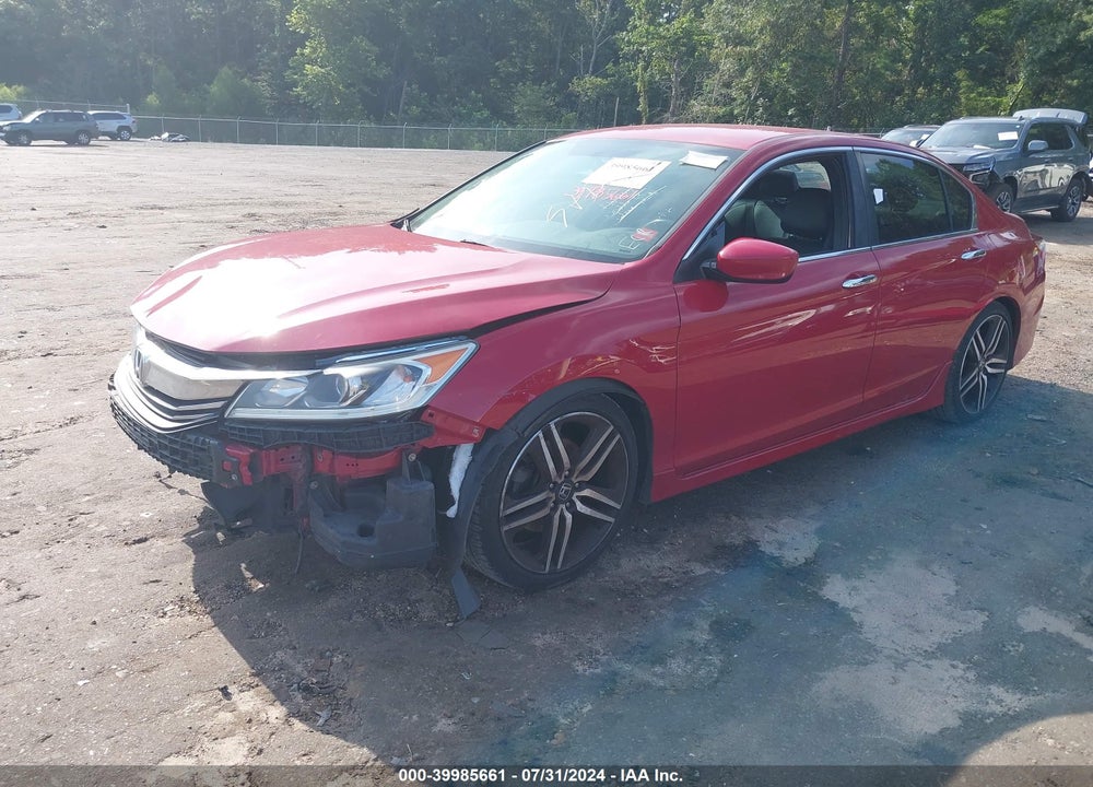 2017 HONDA ACCORD SPORT SE VIN: 1HGCR2F11HA091351