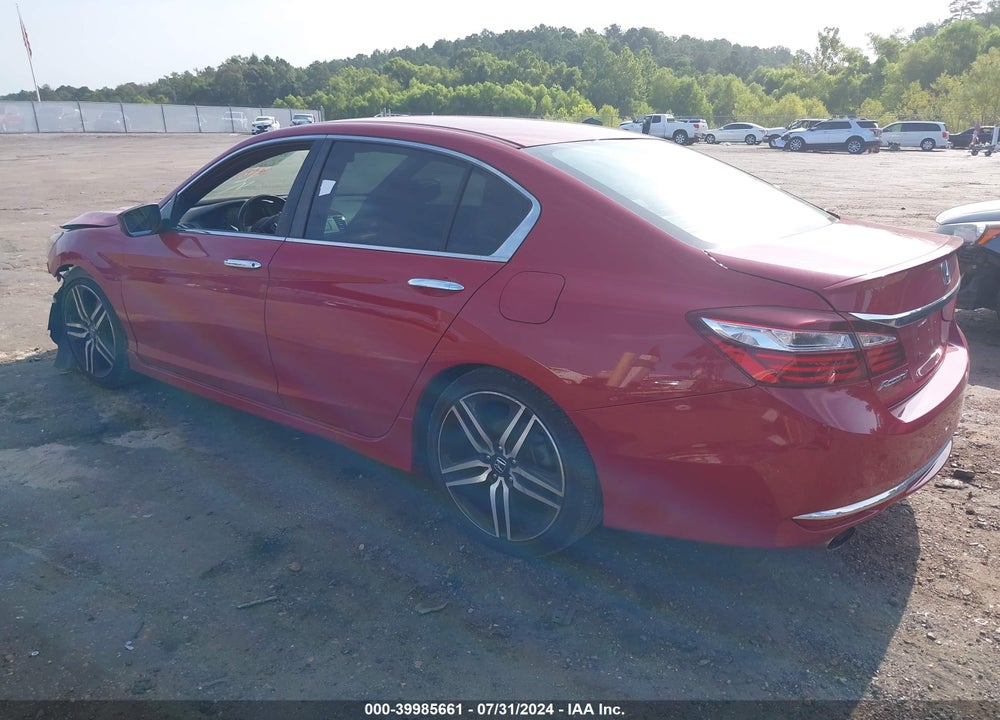 2017 HONDA ACCORD SPORT SE VIN: 1HGCR2F11HA091351