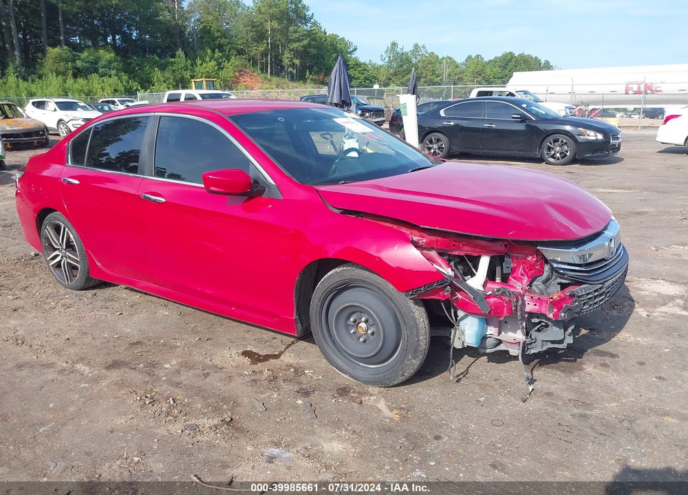 2017 HONDA ACCORD SPORT SE VIN: 1HGCR2F11HA091351