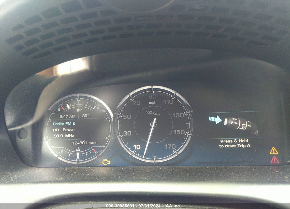 2011 JAGUAR XJ XJL VIN: SAJWA2GB4BLV01793