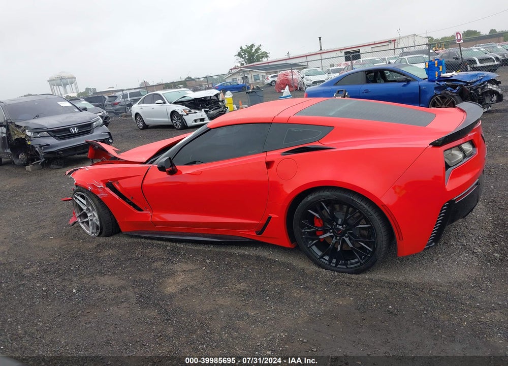 2018 CHEVROLET CORVETTE Z06 VIN: 1G1YN2D61J5600599