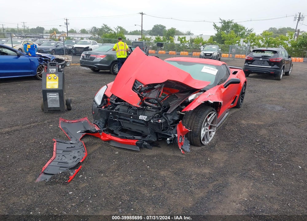 2018 CHEVROLET CORVETTE Z06 VIN: 1G1YN2D61J5600599