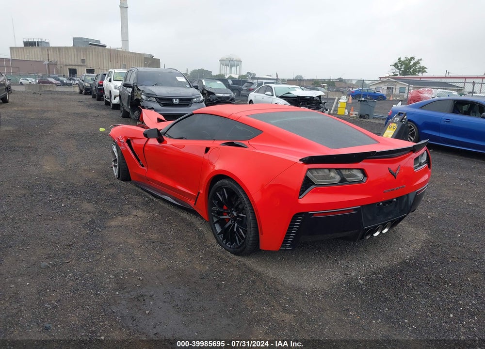 2018 CHEVROLET CORVETTE Z06 VIN: 1G1YN2D61J5600599