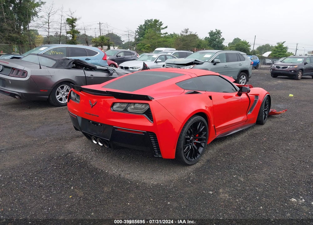 2018 CHEVROLET CORVETTE Z06 VIN: 1G1YN2D61J5600599