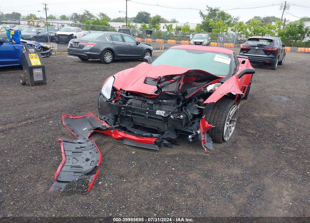2018 CHEVROLET CORVETTE Z06 VIN: 1G1YN2D61J5600599