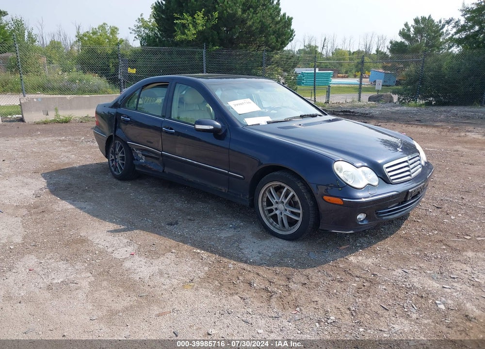 2005 MERCEDES-BENZ C 320 LUXURY 4MATIC VIN: WDBRF84J65F643530