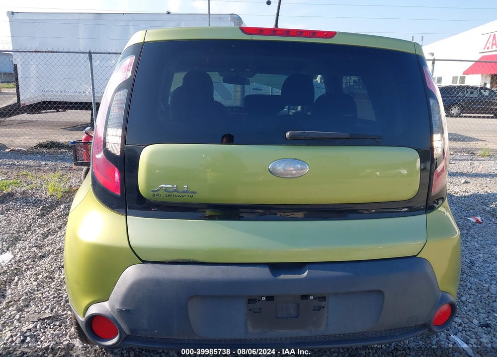 2014 KIA SOUL VIN: KNDJP3A56E7038083