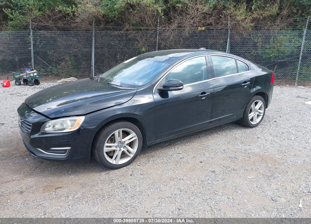 2014 VOLVO S60 T5 VIN: YV1612FH0E2270271