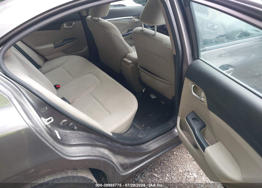 2013 HONDA CIVIC EX VIN: 19XFB2F86DE084657