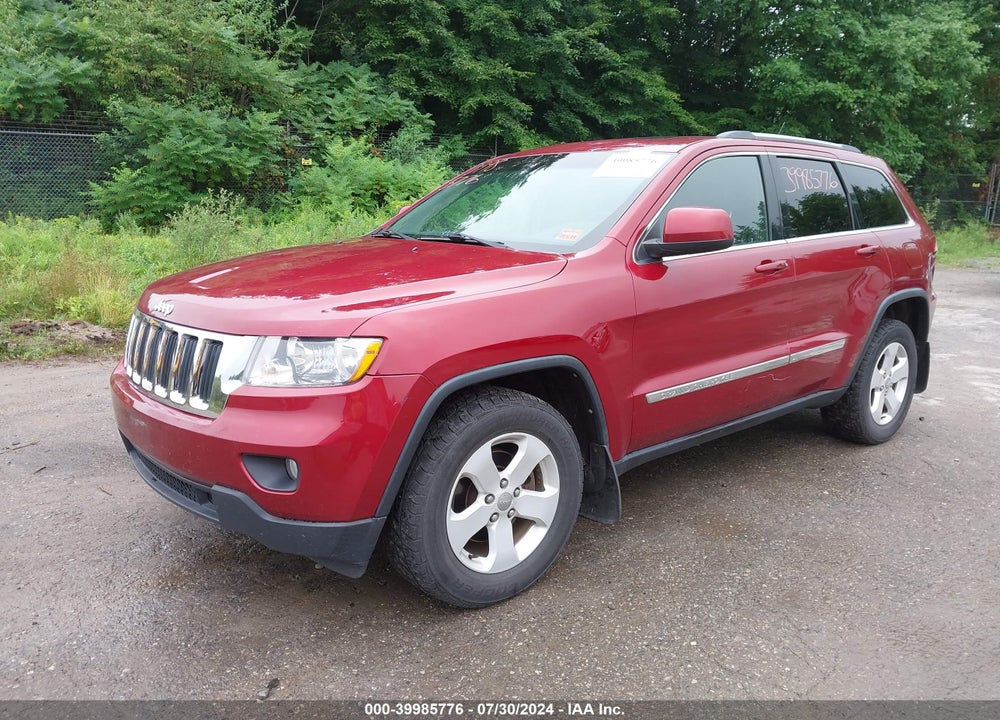 2012 JEEP GRAND CHEROKEE LAREDO VIN: 1C4RJFAG1CC303309